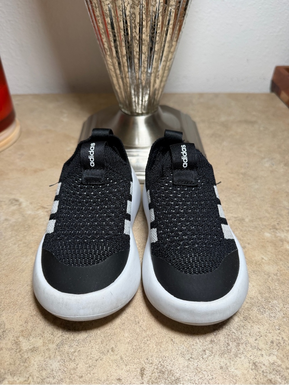 Adidas Kids Slip-On Knit Sneakers| 2 pairs